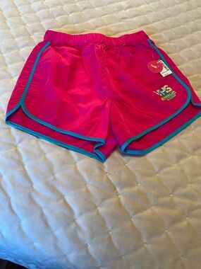Twik Pink and blue shorts ladies size XS